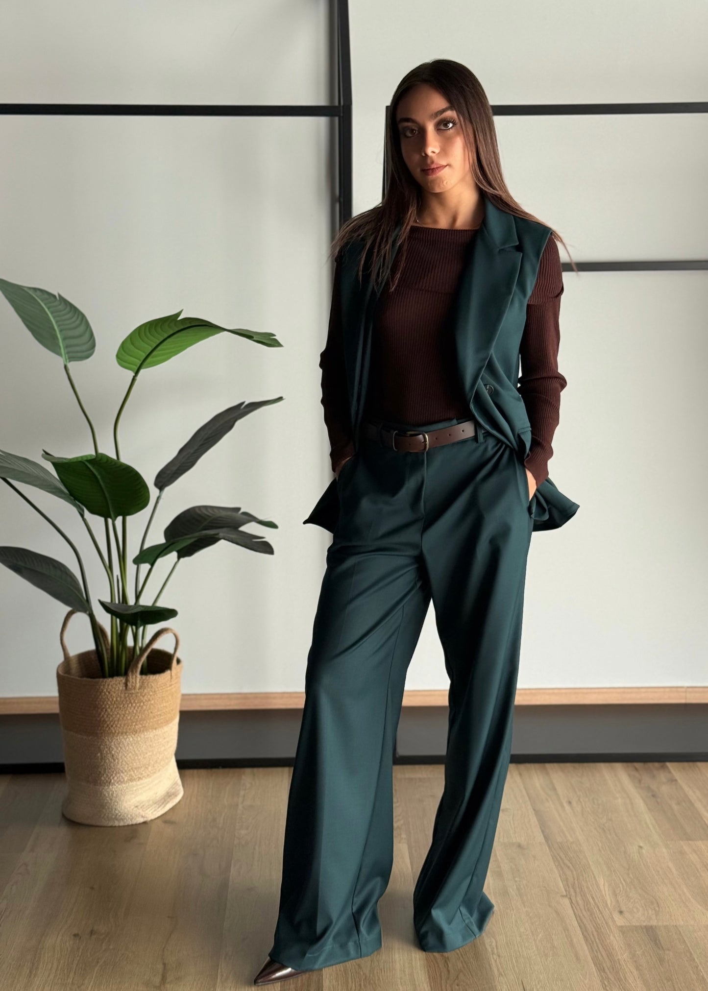 Gilet doppiopetto con revers -ZAHJR