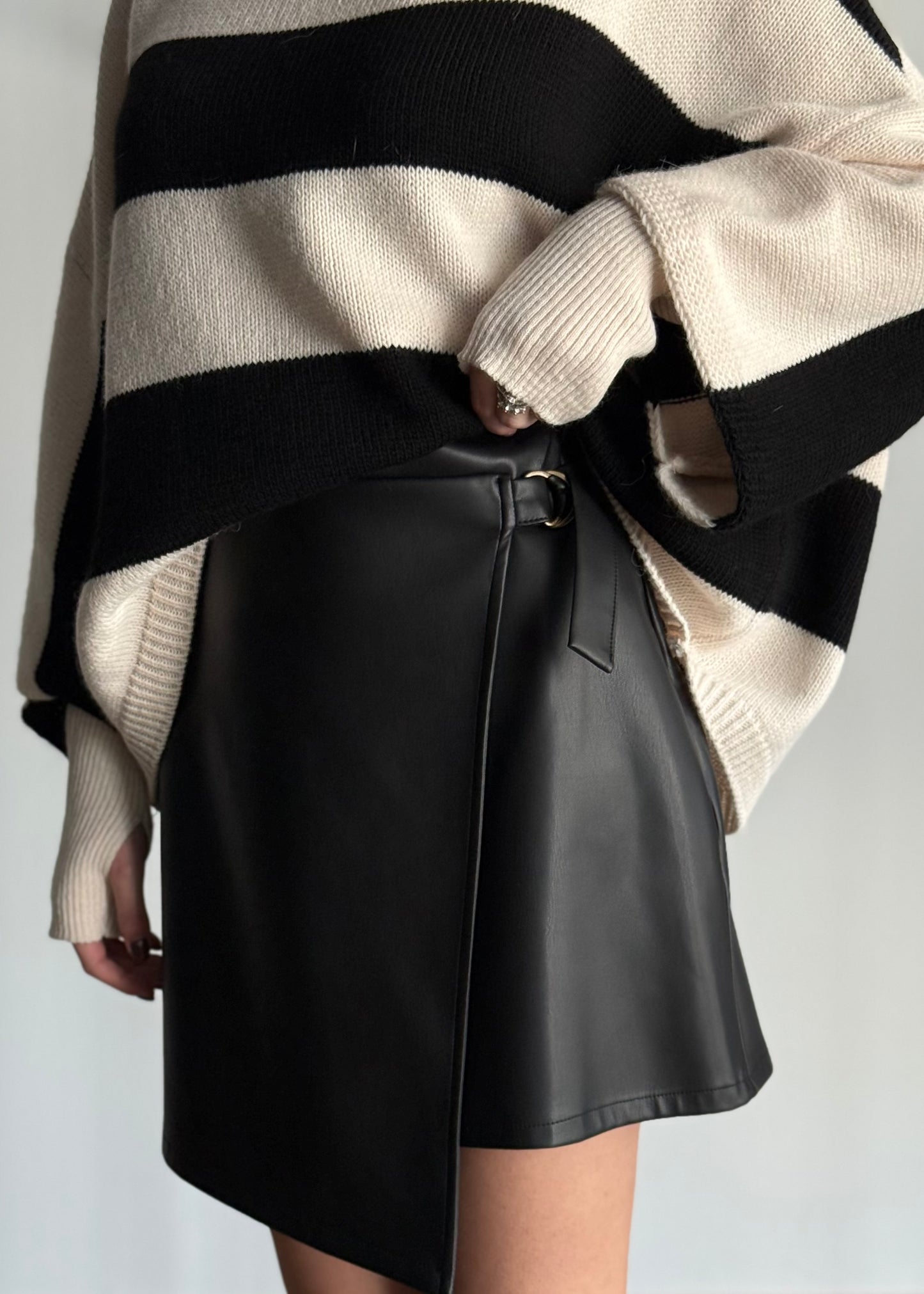 Gonna PHILIALOFT in ecopelle