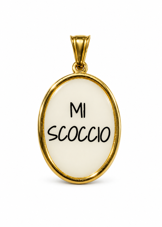 Ciondolo con scritta