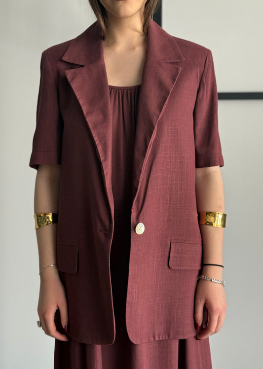 Blazer manica corta India