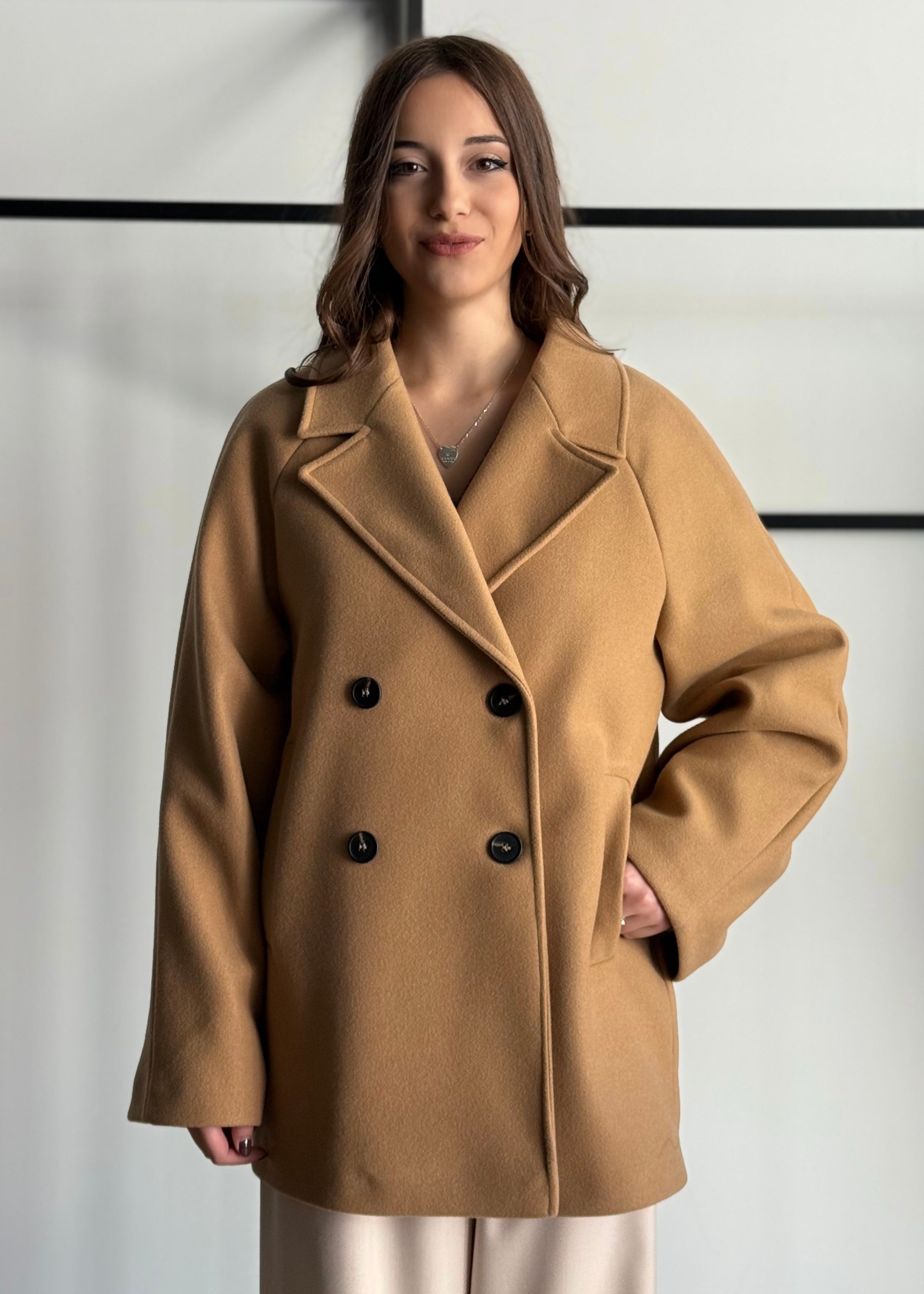 Cappotto ZAHJR doppiopetto