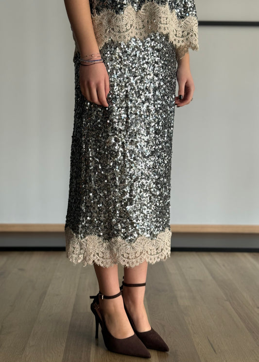 Gonna PHILIALOFT in paillettes