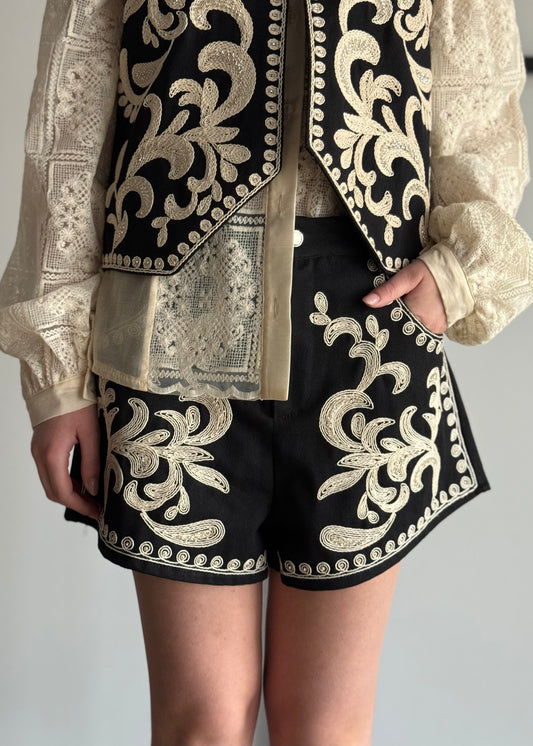 Shorts PHILIALOFT con ricamo