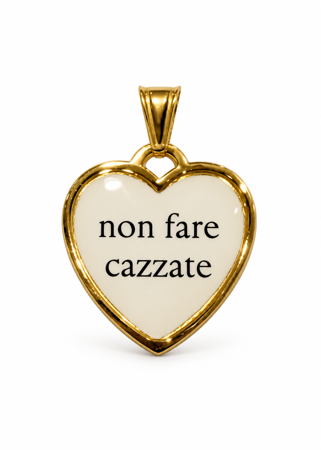 Ciondolo con scritta