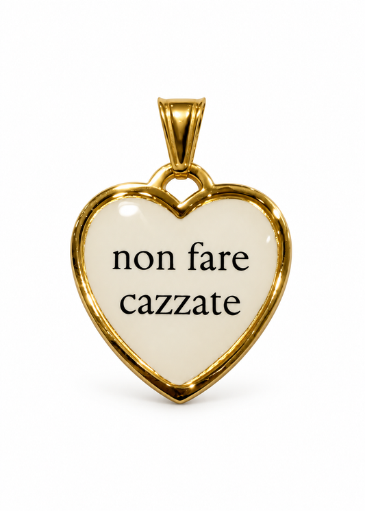 Ciondolo con scritta