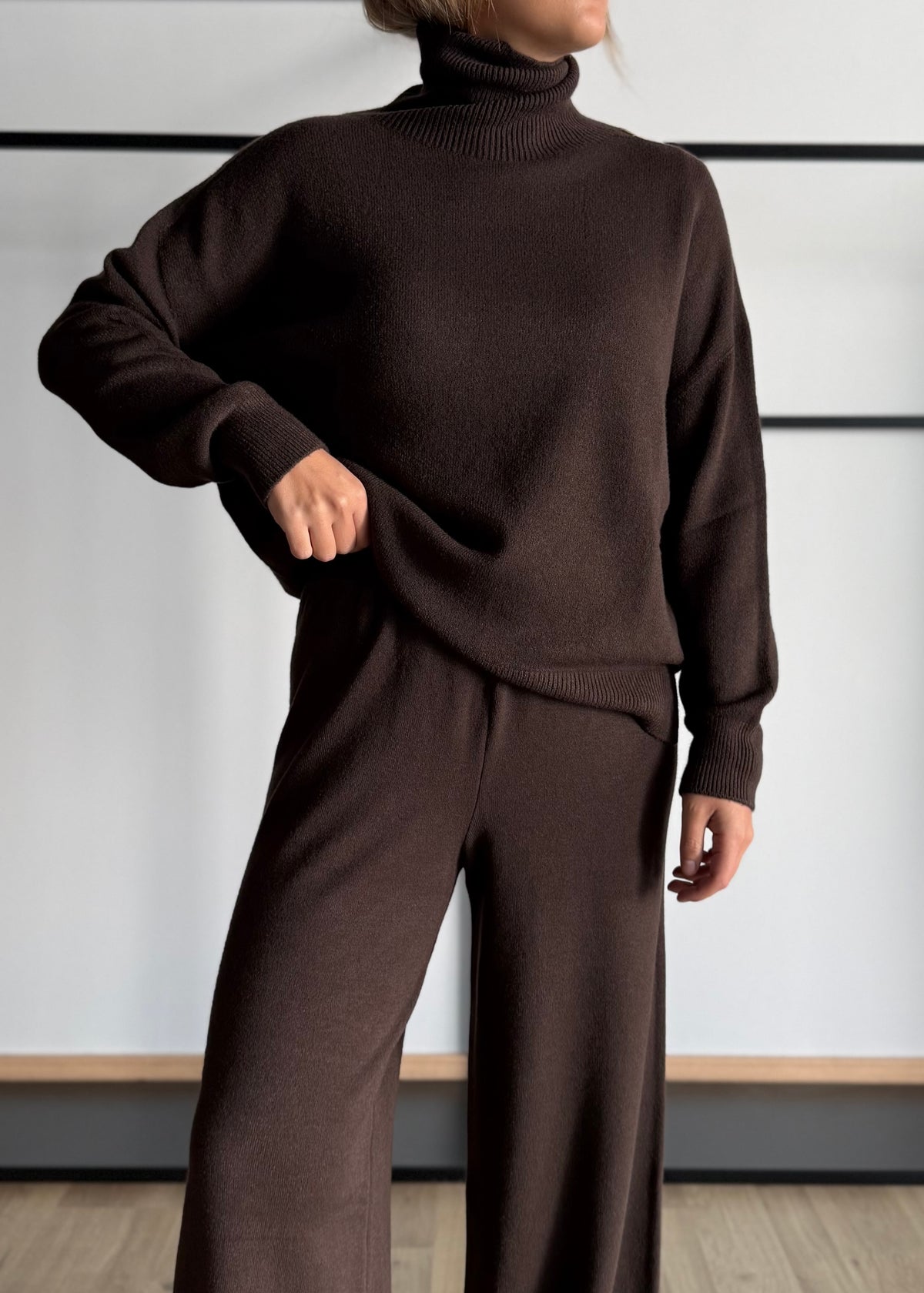 Pantalone in maglia moro - ZAHJR