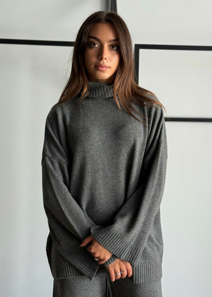 Maglia dolcevita oversize -KONTATTO