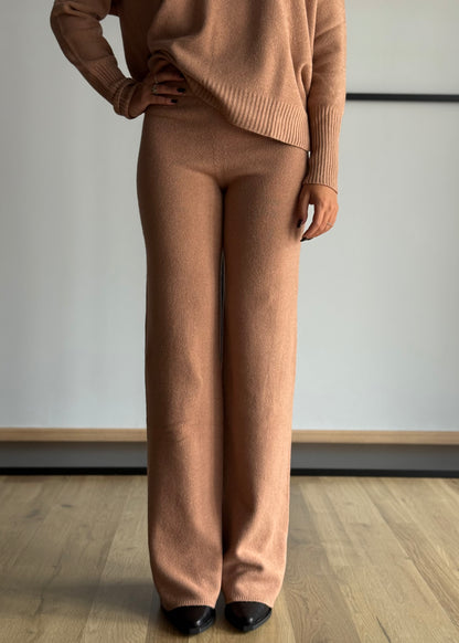 Pantalone in viscosa a palazzo -KONTATTO
