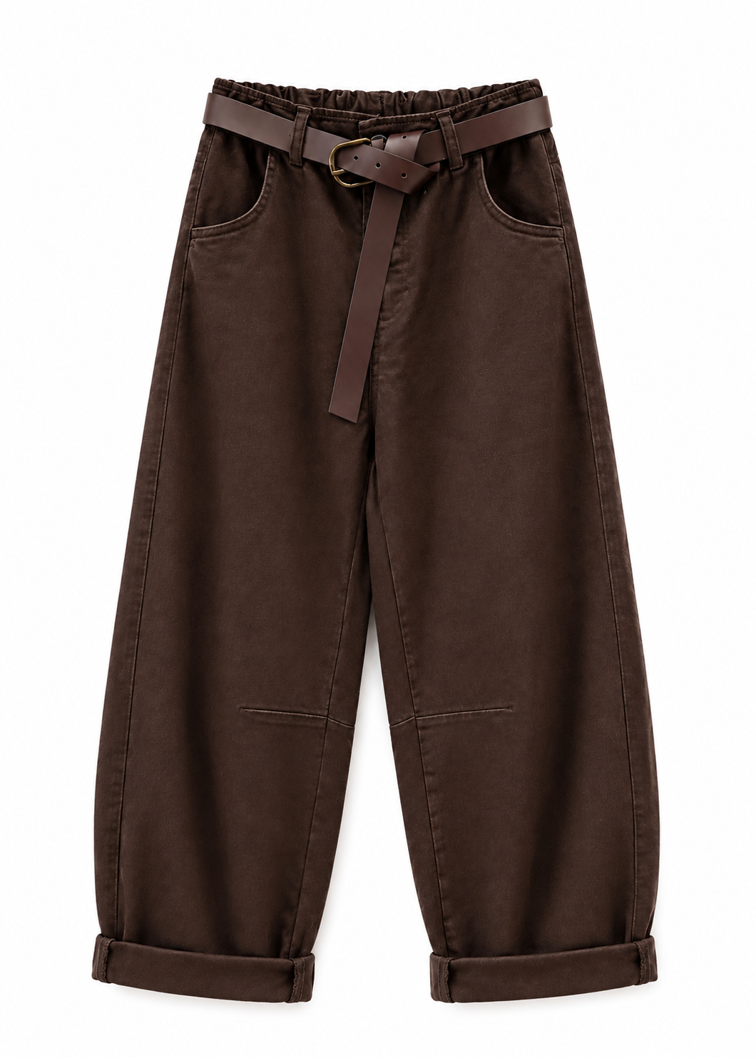 Pantalone moro balloon con cintura - ZAHJR