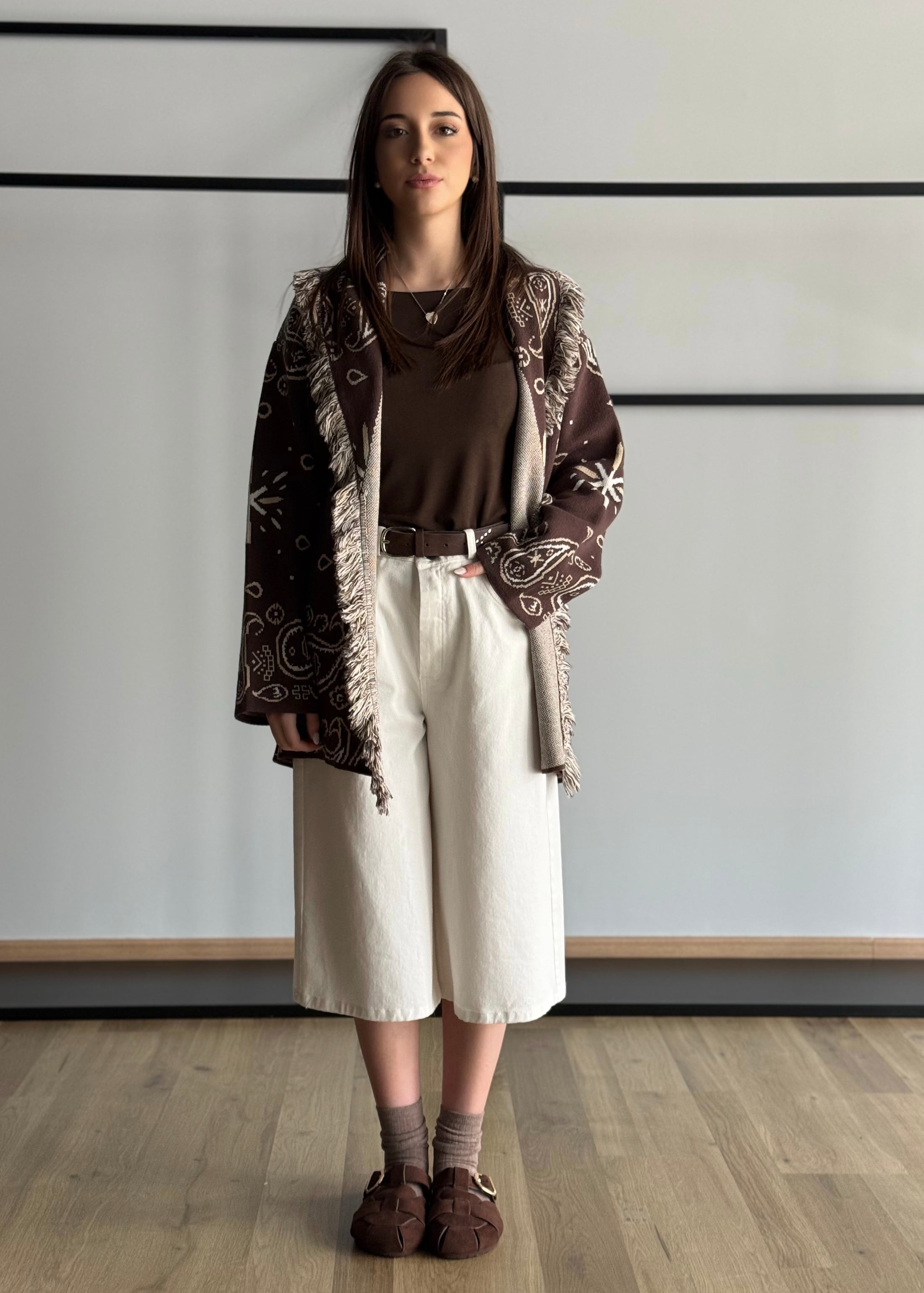 Cardigan KONTATTO jacquard