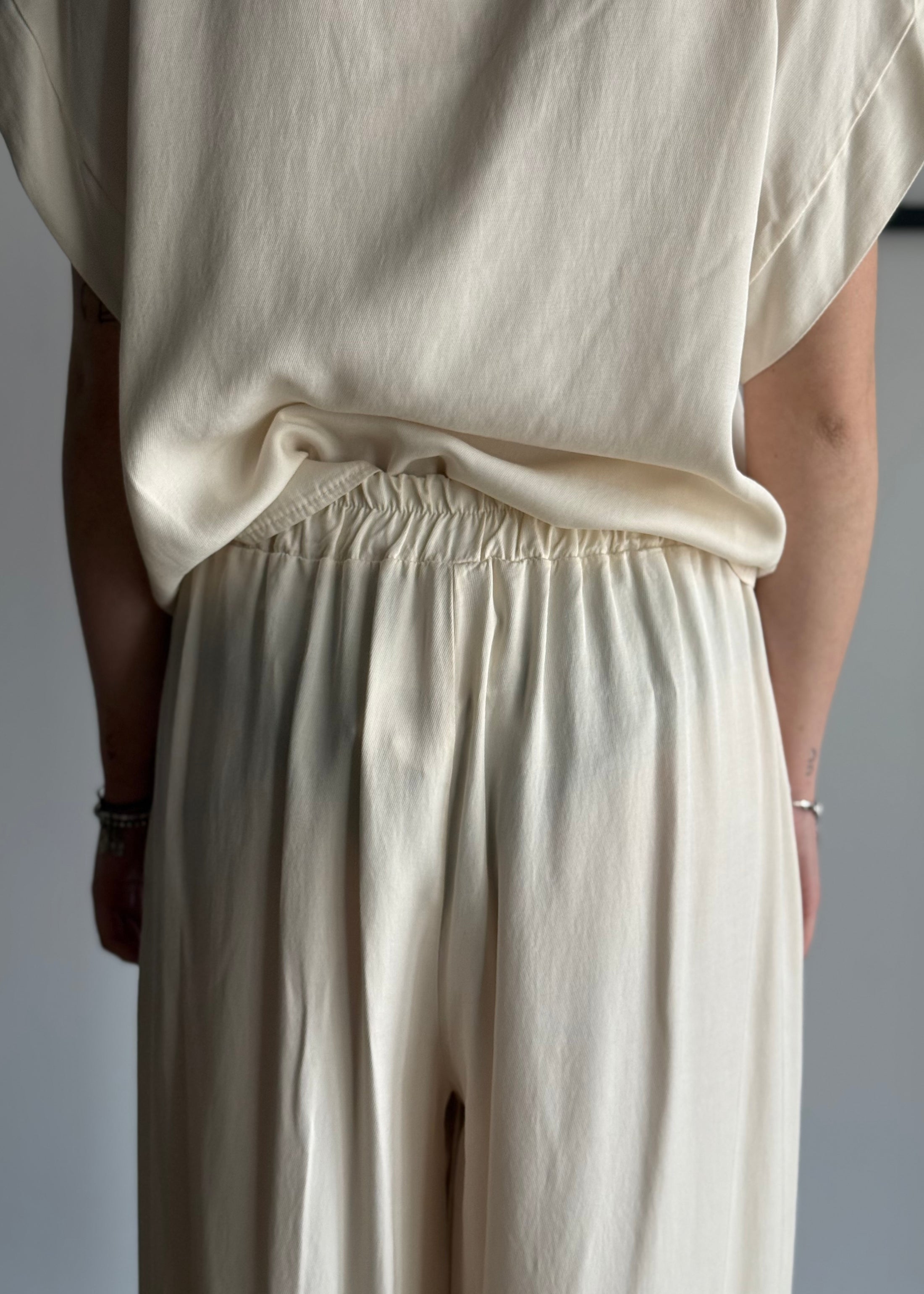 Pantalone palazzo ZAHJR latte