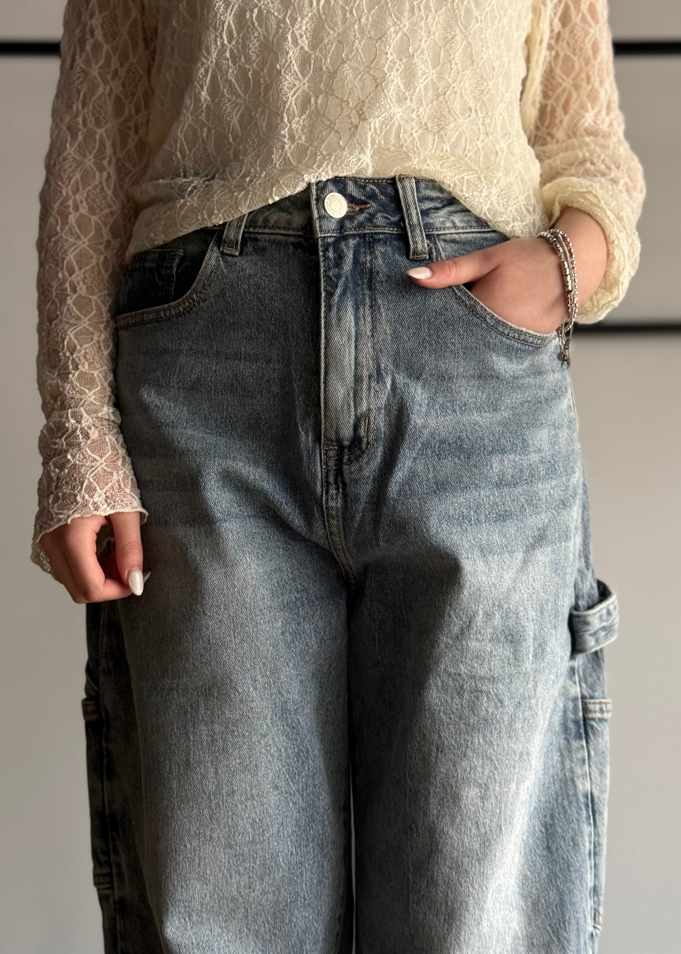Jeans THEVICE cargo wide leg