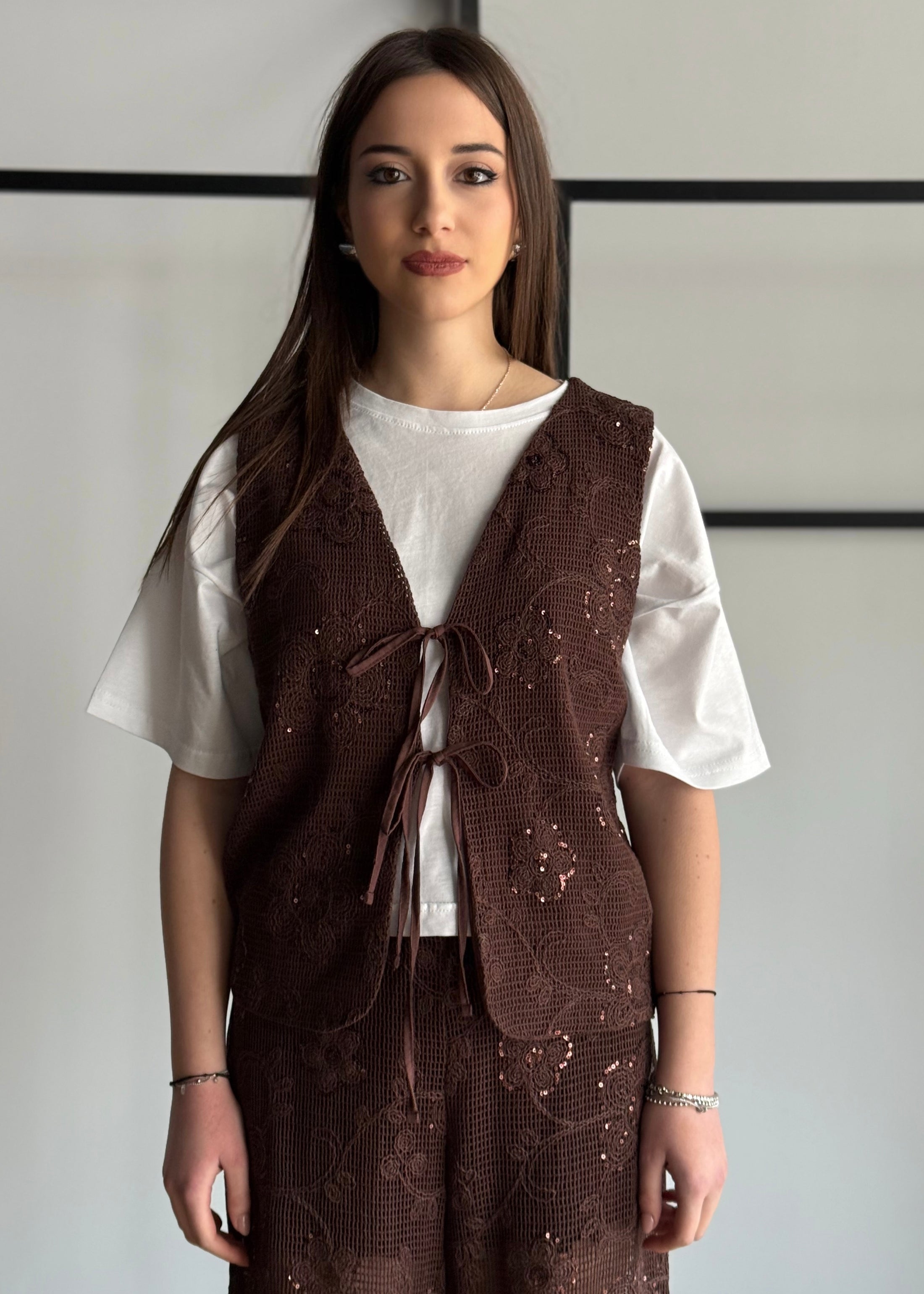Gilet ZAHJR in crochet