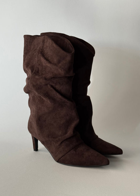 Stivale THEVICE in camoscio moro