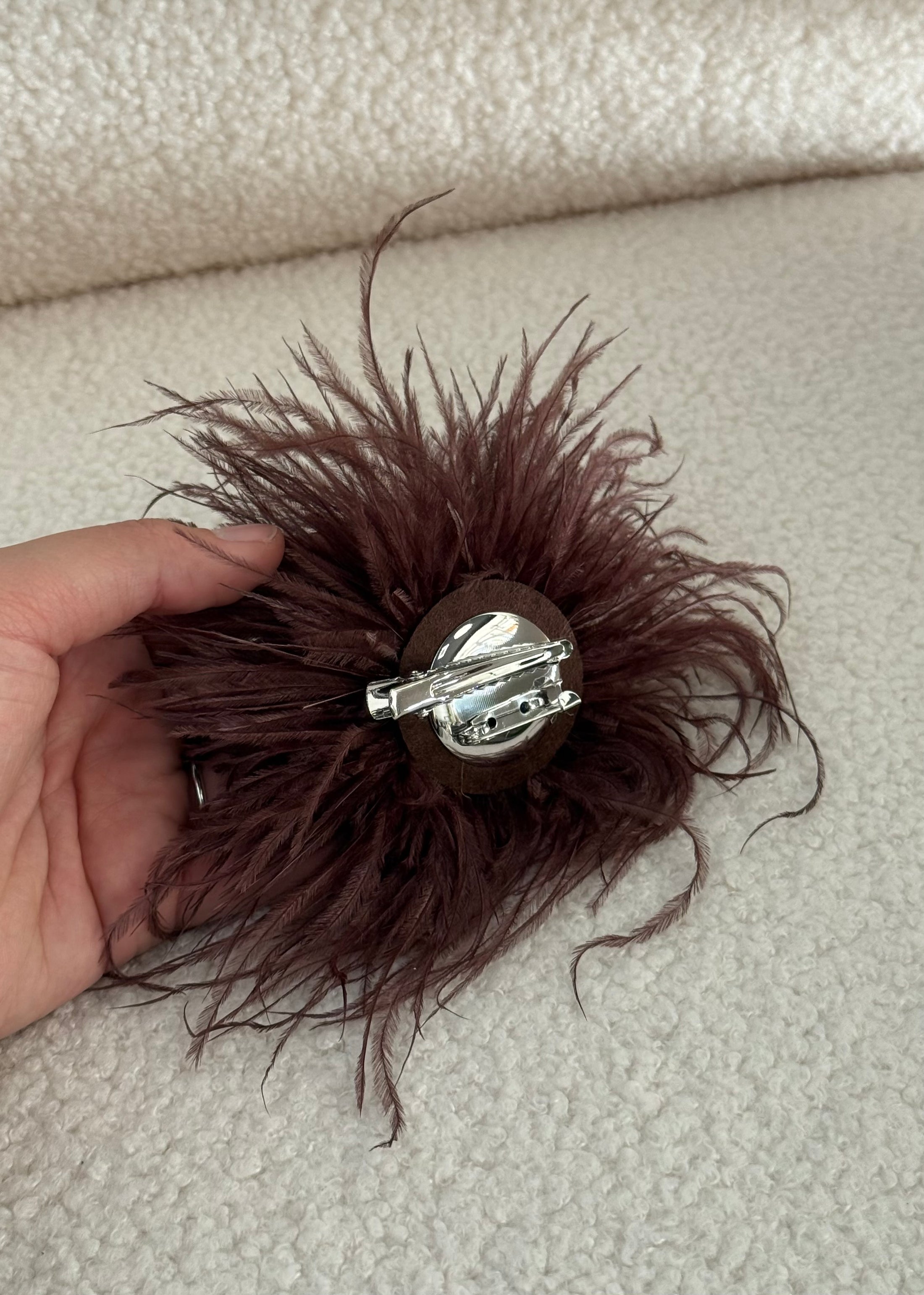 Spilla Feather Bloom