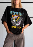 Carica l'immagine nel visualizzatore della galleria, T-shirt rock’n’roll nera
