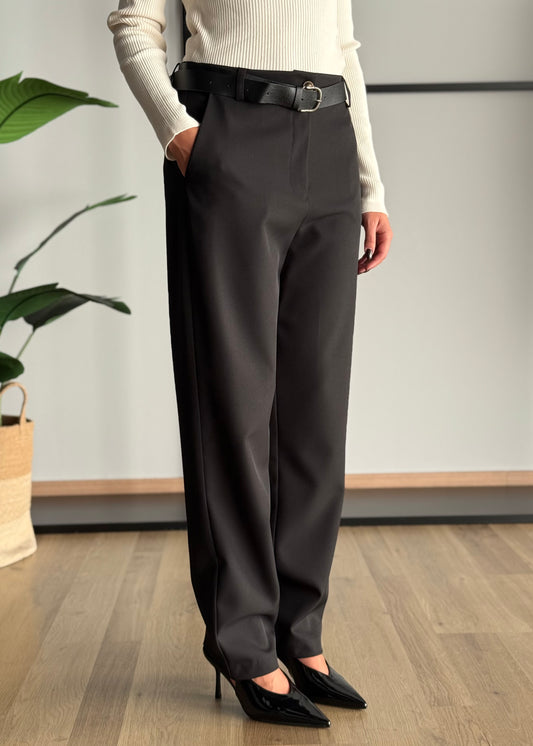 Pantaloni a sigaretta con cintura -ZAHJR