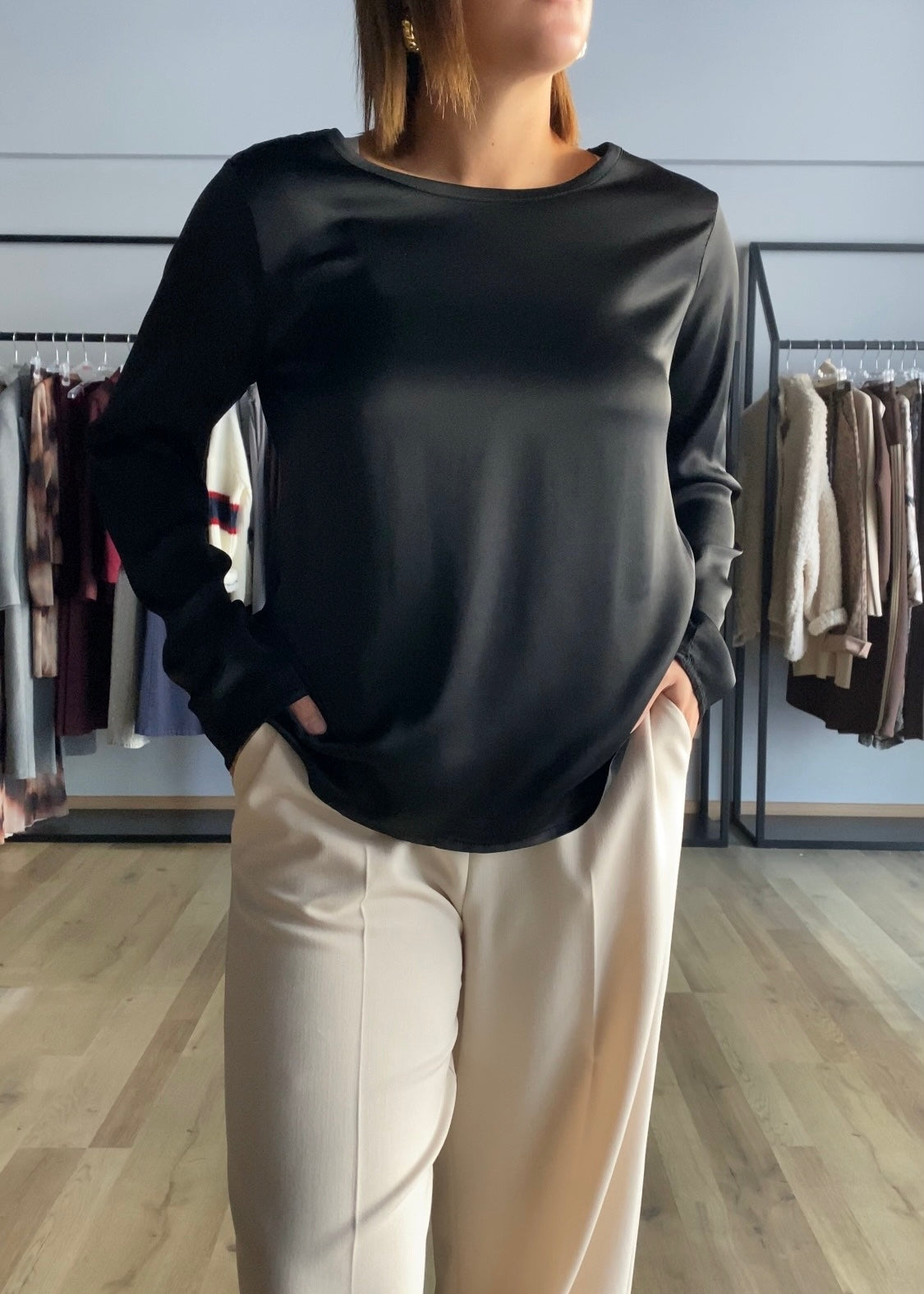 Blusa in viscosa