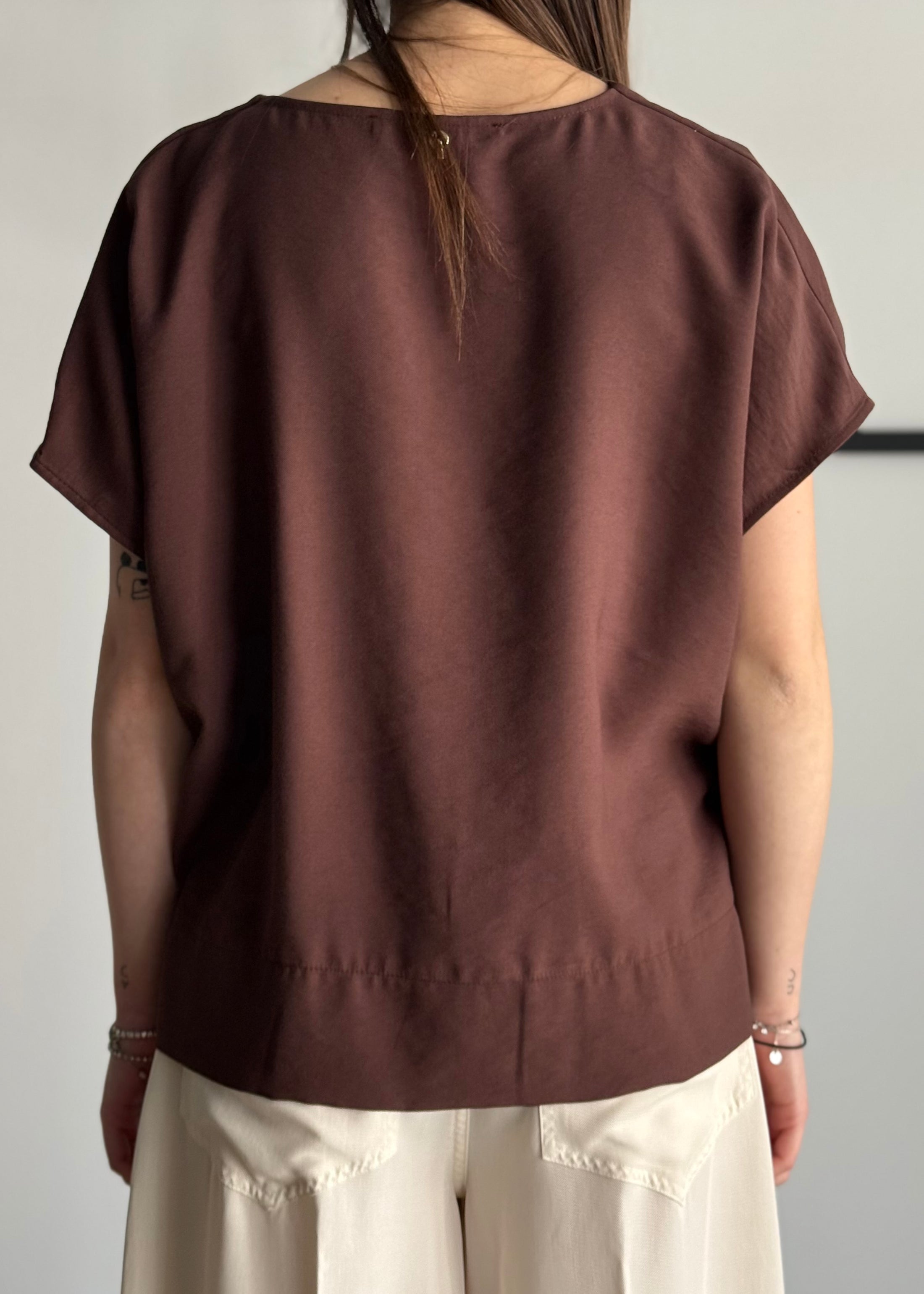Blusa PHILIALOFT con scollo a V