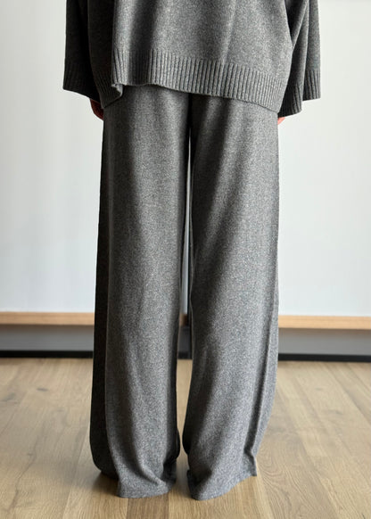 Pantaloni palazzo in misto lana -KONTATTO