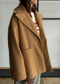 Carica l'immagine nel visualizzatore della galleria, Cappotto monopetto -ZAHJR
