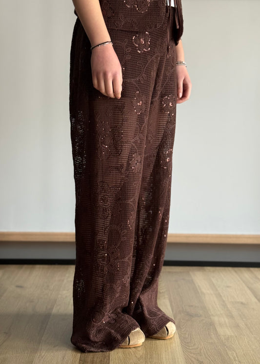 Pantalone ZAHJR in crochet