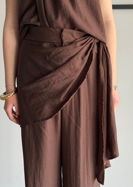 Pantalone PHILIALOFT con drappeggio