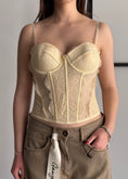Carica l'immagine nel visualizzatore della galleria, Corsetto bustier THEVICE in pizzo
