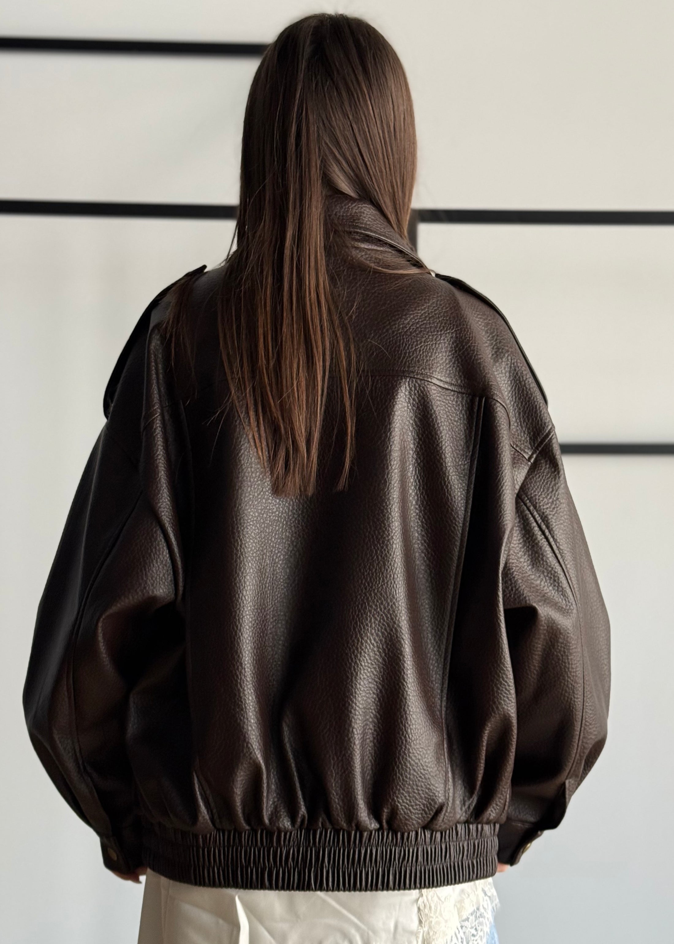 Giacca biker THEVICE in ecopelle