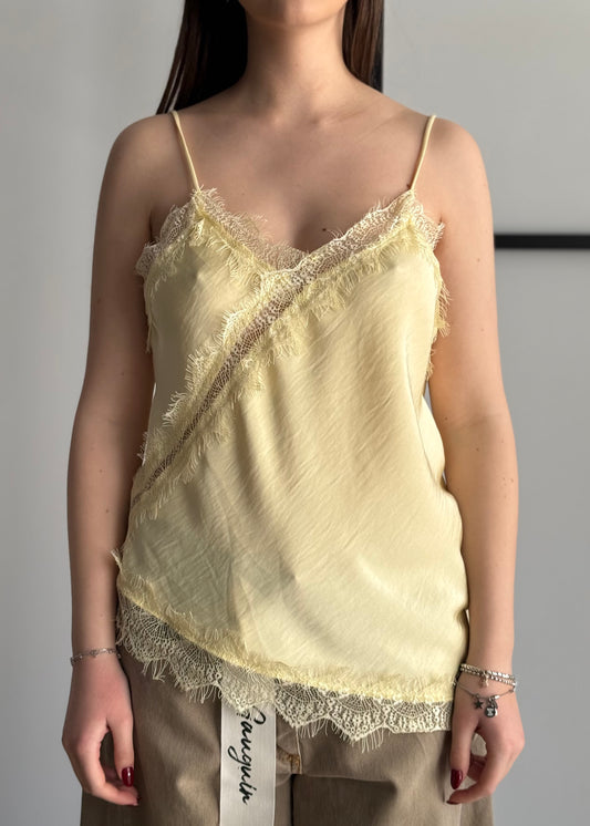 Top lingerie THEVICE giallo