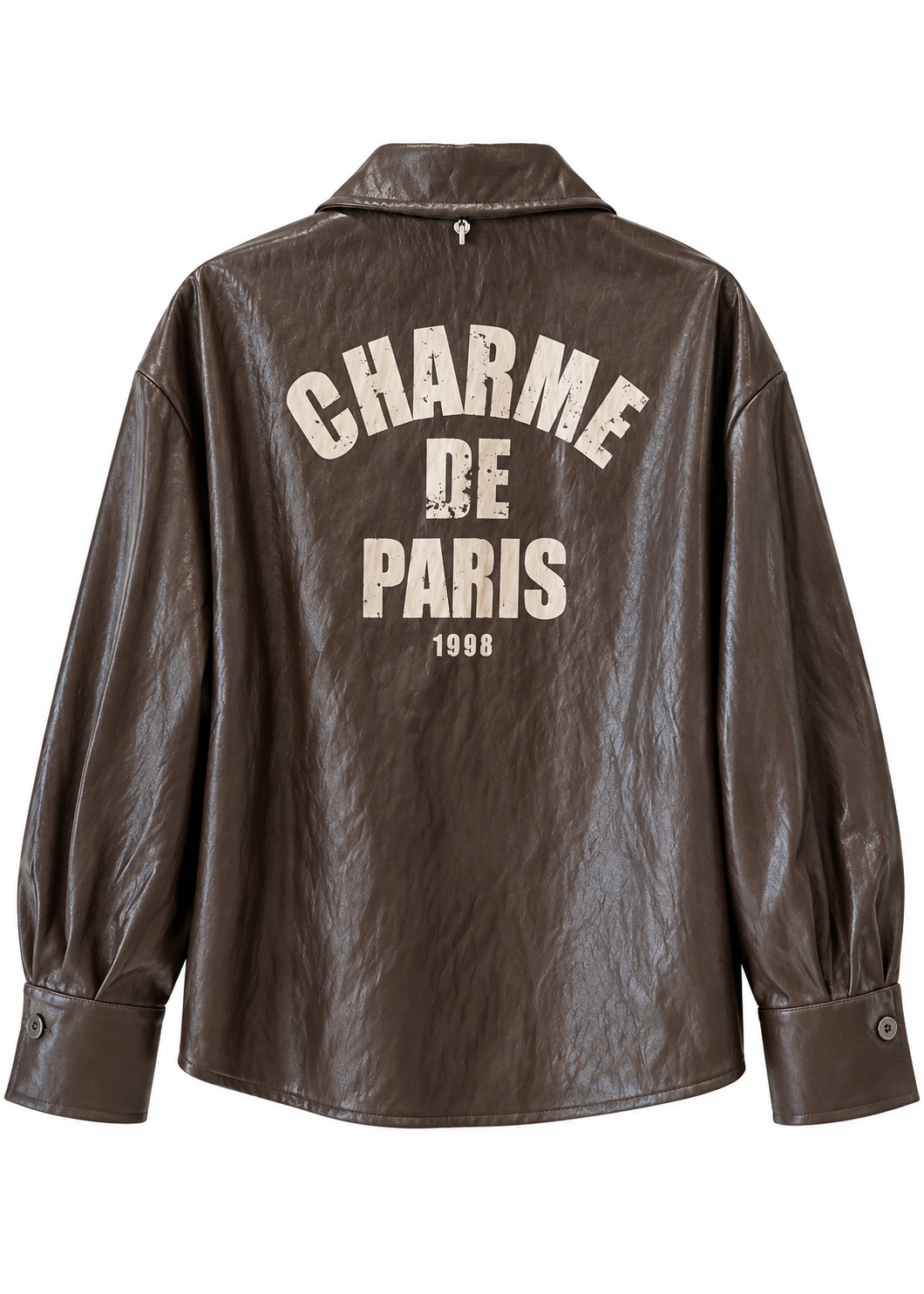 Camicia effetto pelle “Charme de Paris” - PHILIALOFT