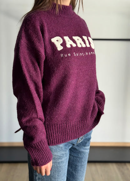 Maglia con ricamo -KONTATTO