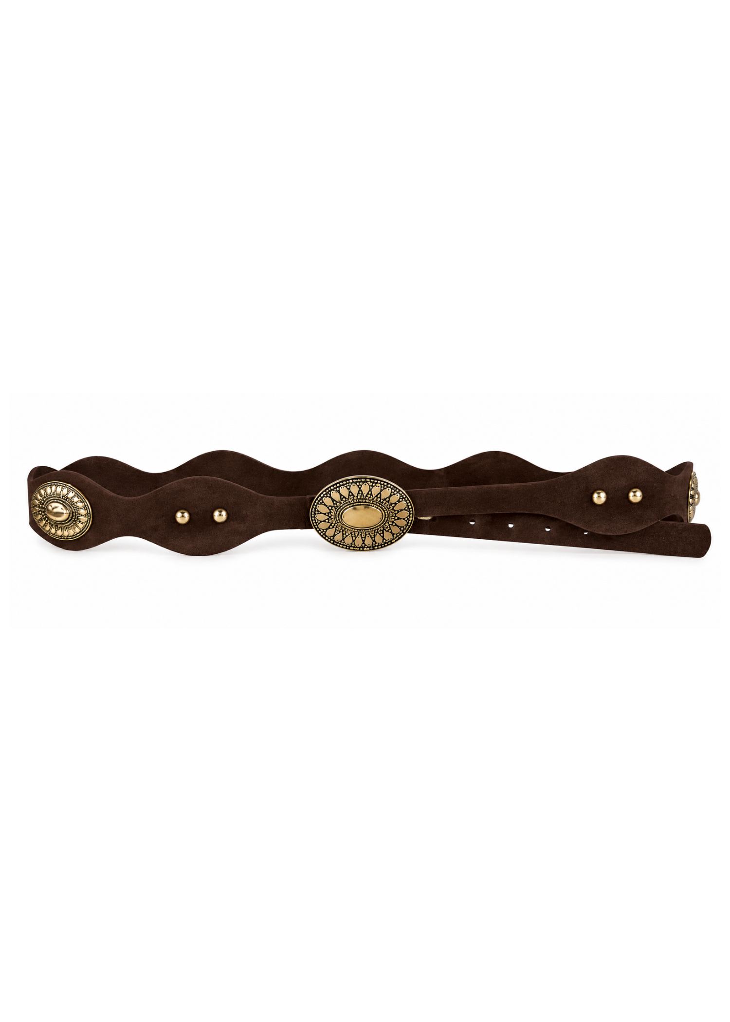 Cintura Concho Western moro