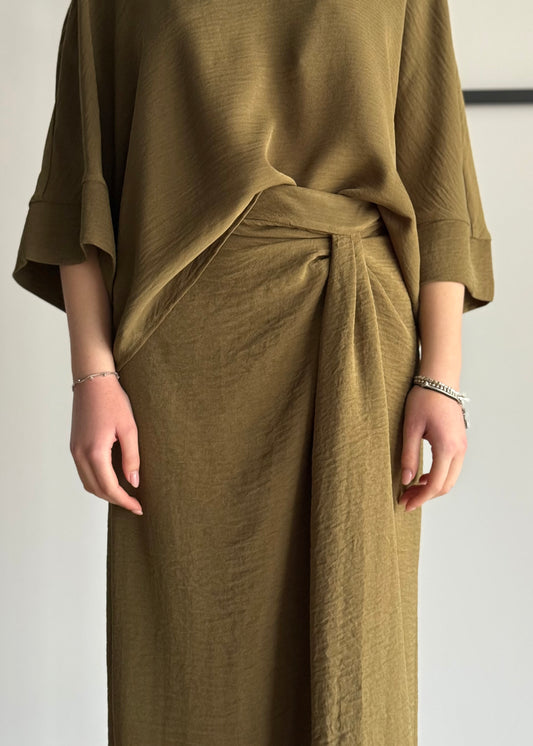 Gonna PHILIALOFT con drappeggio