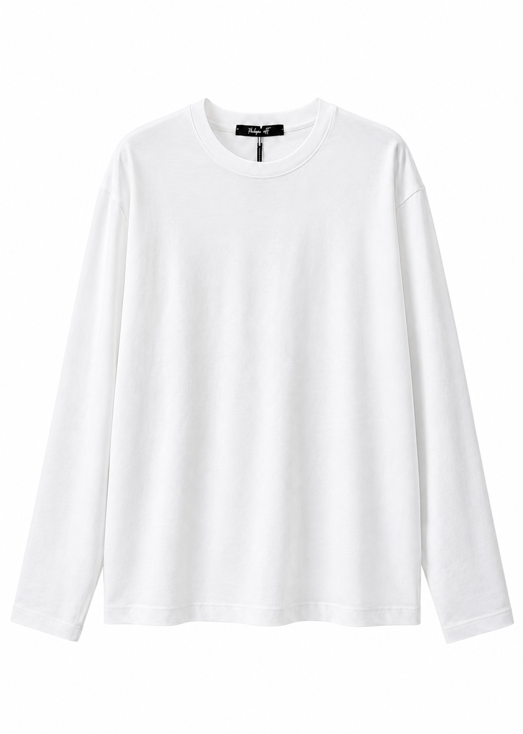 T-shirt Bianca manica lunga - PHILIALOFT