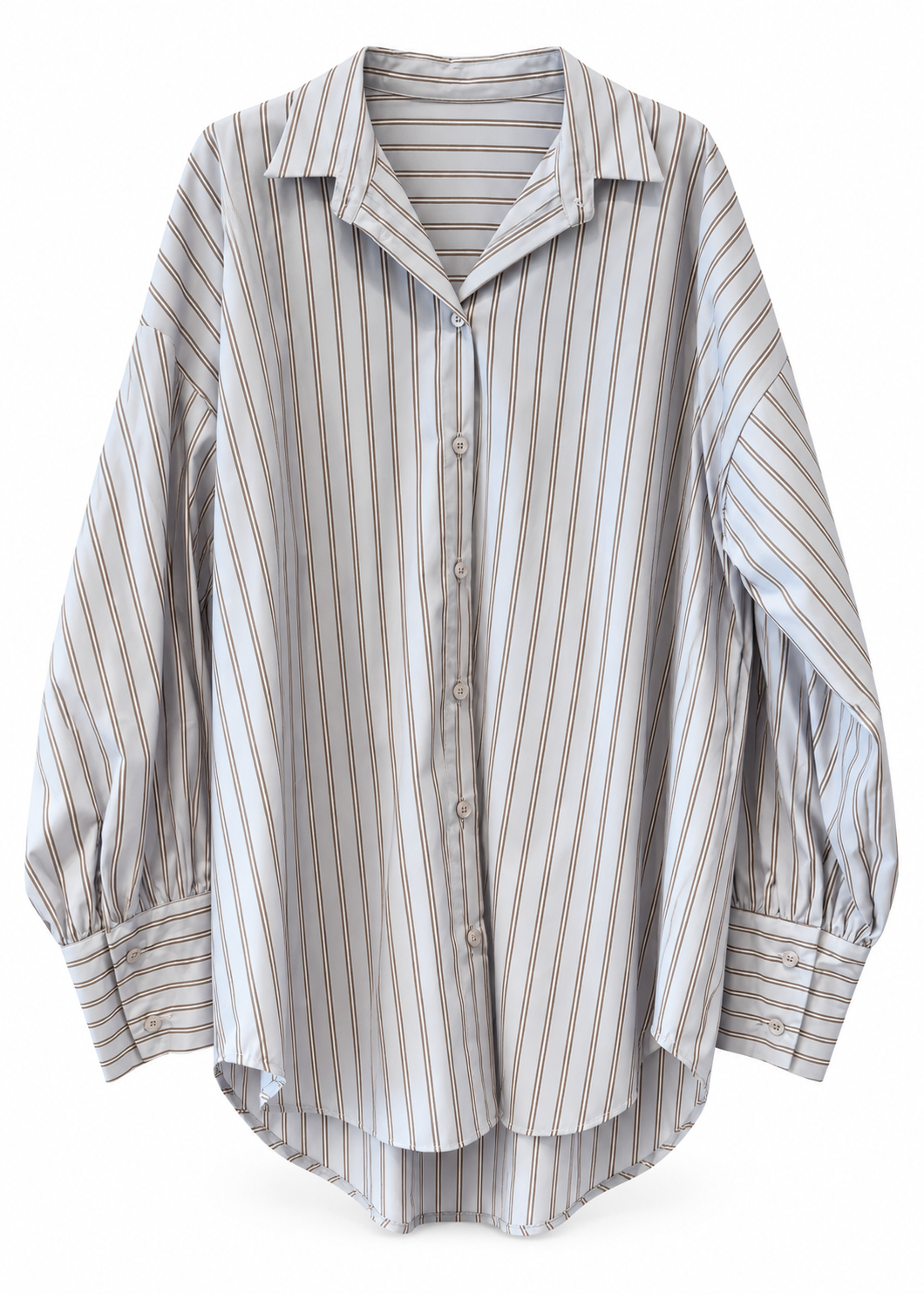 Camicia oversize a righe - PHILIALOFT