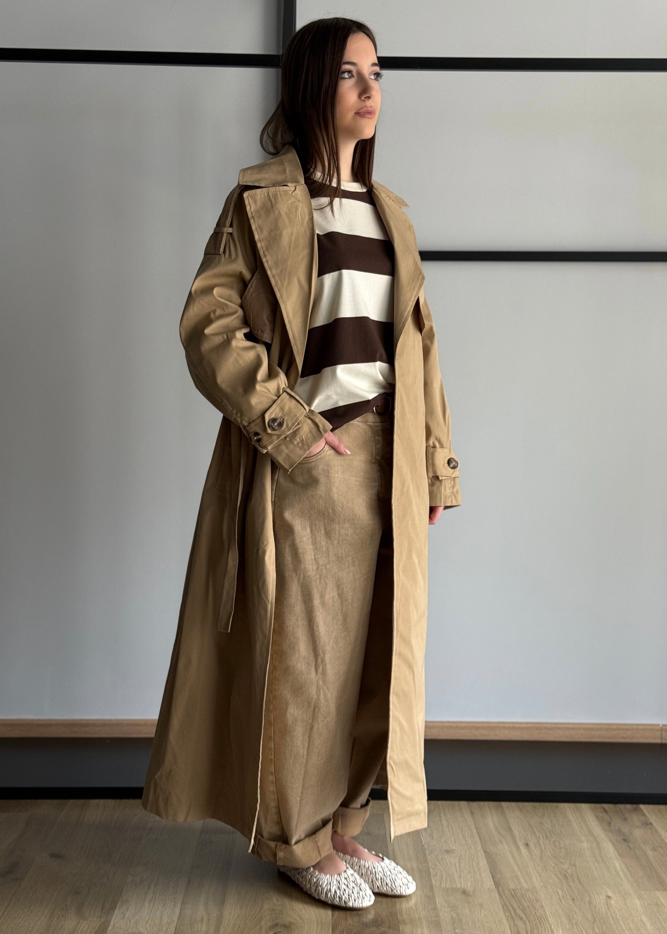 Trench THEVICE con cintura