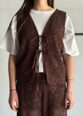 Carica l'immagine nel visualizzatore della galleria, Gilet ZAHJR in crochet
