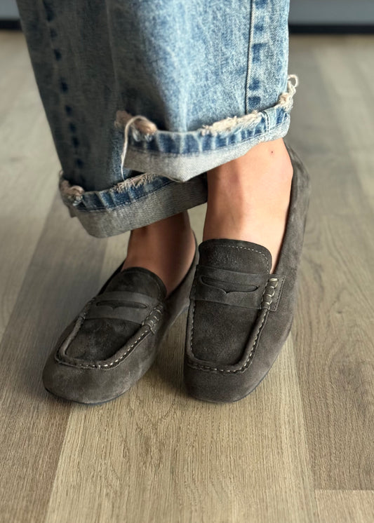 Mocassino soft in suede - OVYÈ