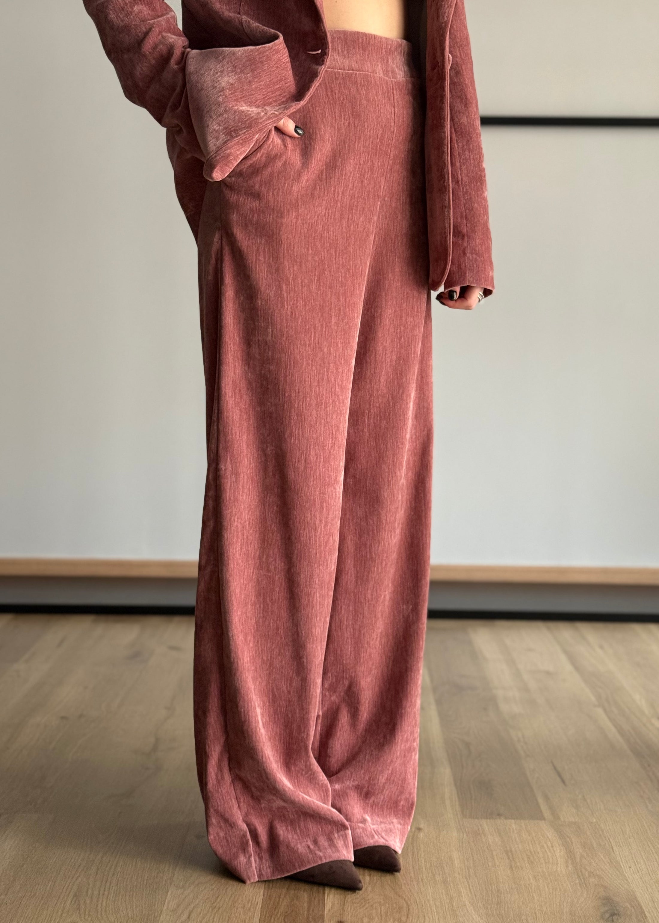 Pantalone KONTATTO in velluto