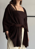 Carica l'immagine nel visualizzatore della galleria, Kimono KONTATTO in lurex moro
