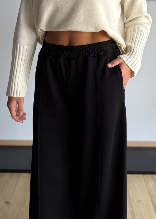 Pantalone tuta nero