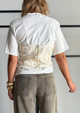 Carica l'immagine nel visualizzatore della galleria, T-shirt con corsetto in pizzo - PHILIALOFT
