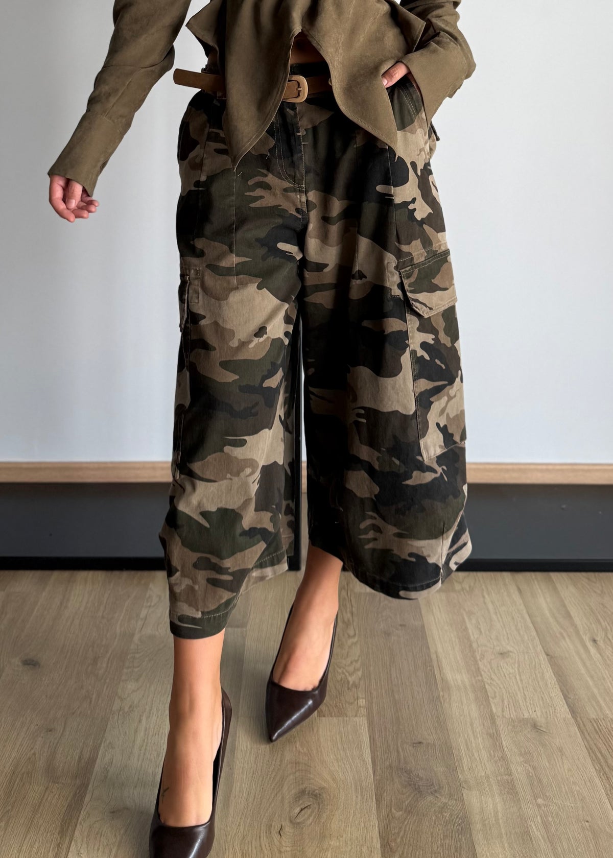 Bermuda cargo camouflage - KONTATTO