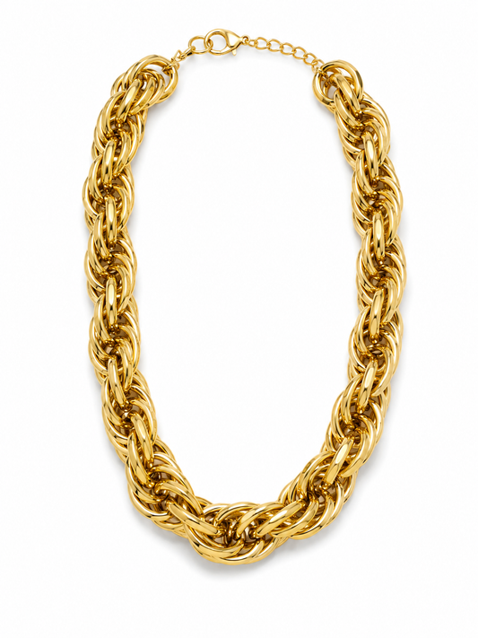 Collana Catena Maxi Gold Glamour
