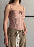 Carica l'immagine nel visualizzatore della galleria, Corsetto bustier THEVICE in pizzo
