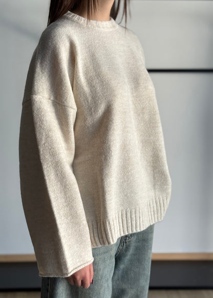 Maglia over in misto lana -KONTATTO