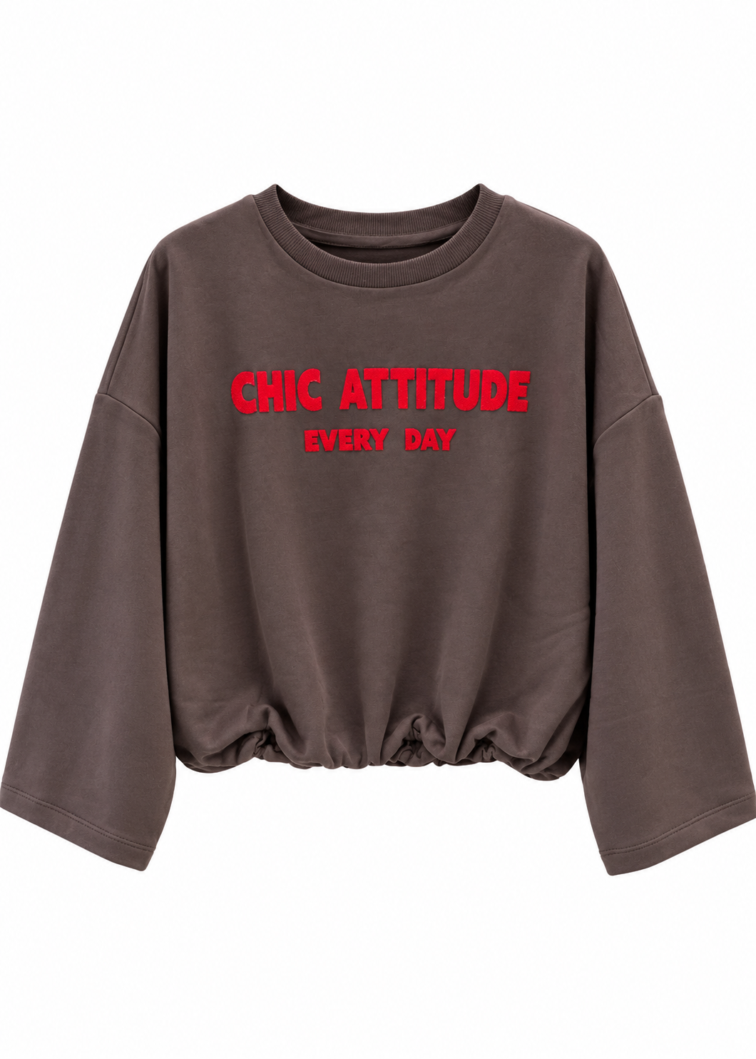 Felpa chic attitude moro - KONTATTO