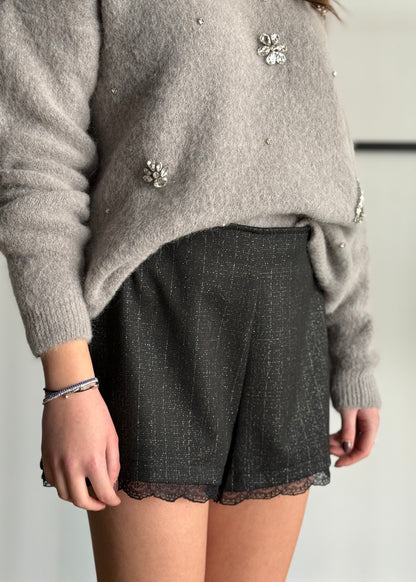 Short KONTATTO in lurex