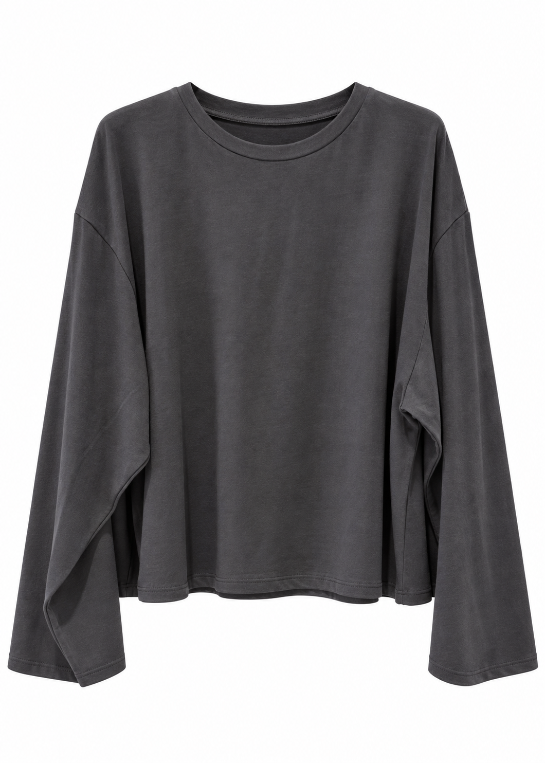 T-shirt over piombo manica ampia - PHILIALOFT